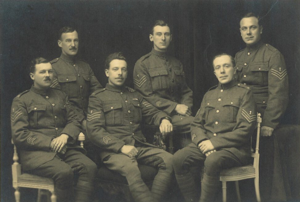 Henry Charles Barefield is on the righthand end of the front row.