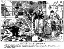 'Lady First Aiders' in Funny Folks September 29th 1883