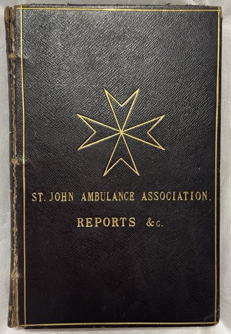 Ambulance Committee Annual Report, 1878 (Archive ref: STJ/SJAA/1/1/1)