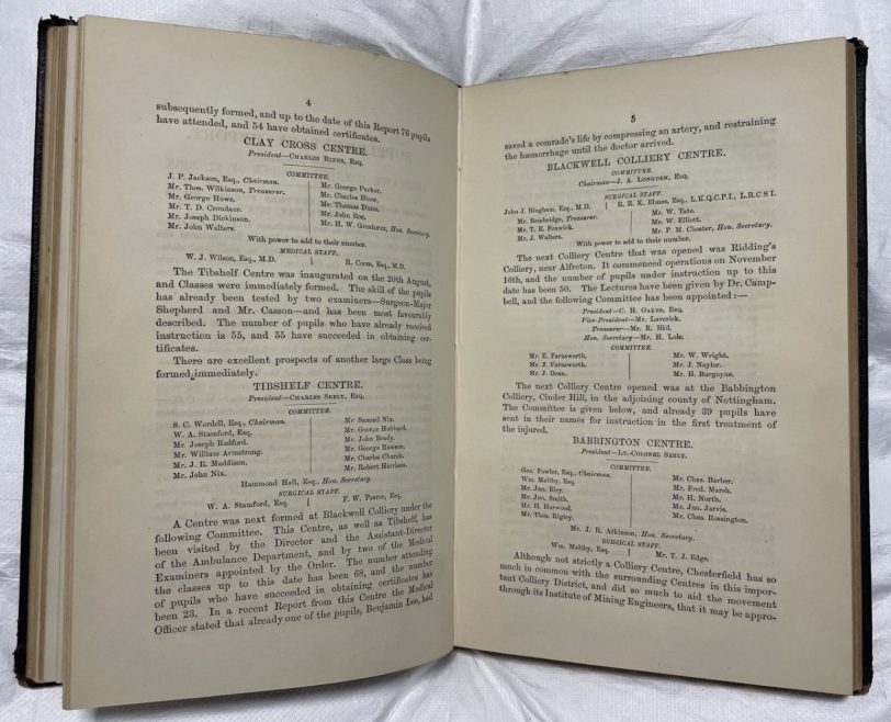 Ambulance Committee Annual Report, 1878 (Archive ref: STJ/SJAA/1/1/1)